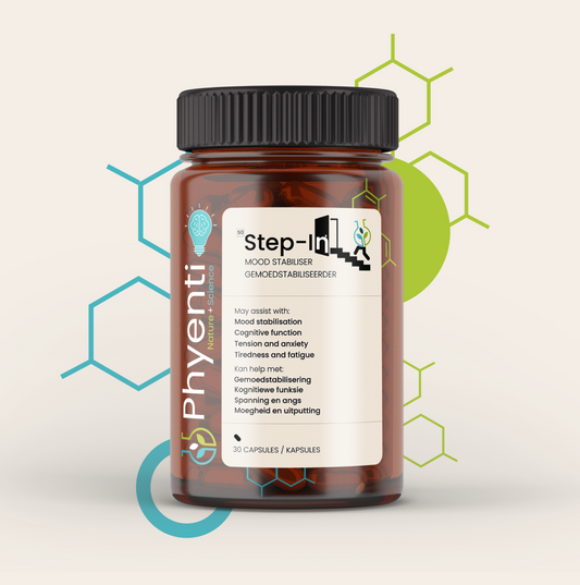 Step-In, Step in, mood stabiliser, cognitive function, fatigue, tiredness, anxiety